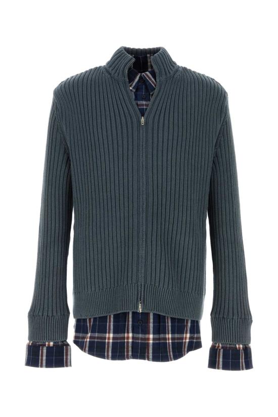 26SS 발렌시아가 스웨터 857284T3429 8578 BLUE