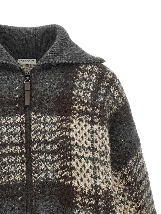 26FW 브루넬로 쿠치넬리 가디건 BR339553BM GRAY - BRUNELLO CUCINELLI