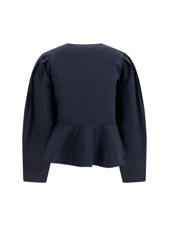 26FW 가니 블라우스 A1040486 099 BLACK - GANNI