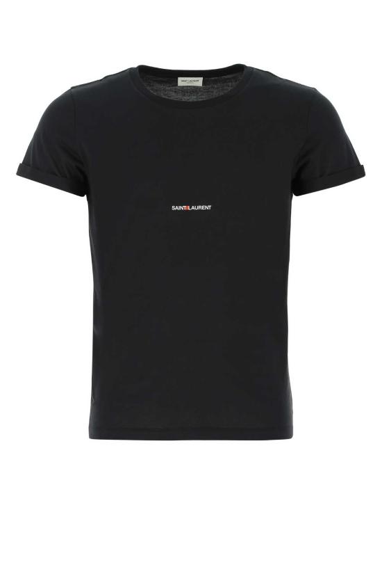 26SS 생로랑 리브 고쉬 티셔츠 464572YB2DQ 1000 BLACK