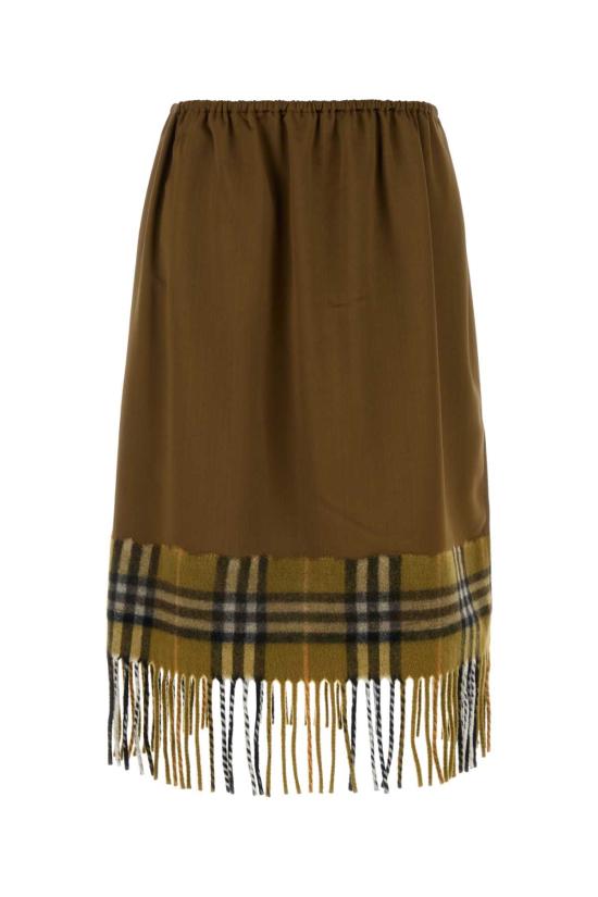  버버리 스커트 8098591 C1428 BROWN