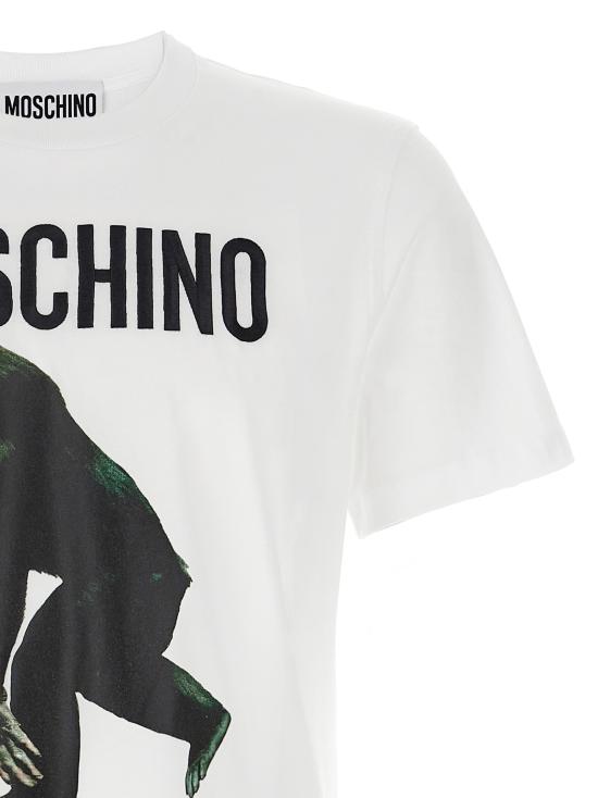  모스키노 탑 MO305128BM WHITE - MOSCHINO