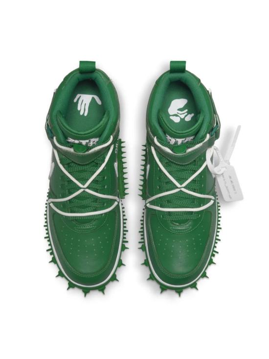 26SS 나이키 나이키 x 오프화이트 에어포스 1 미드 DR0500300 GREEN - NIKE