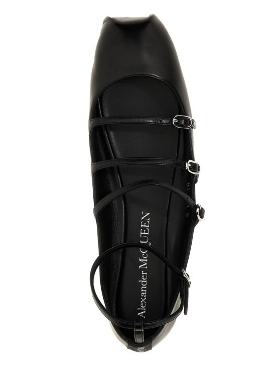  알렉산더 맥퀸 플랫 슈즈 MC285072BM BLACK - ALEXANDER MCQUEEN