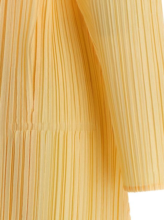 25FW 플리츠플리즈 가디건 PL322493BM YELLOW - PLEATS PLEASE