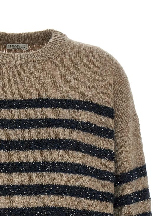 26FW 브루넬로 쿠치넬리 스웨터 BR335802BM BEIGE - BRUNELLO CUCINELLI