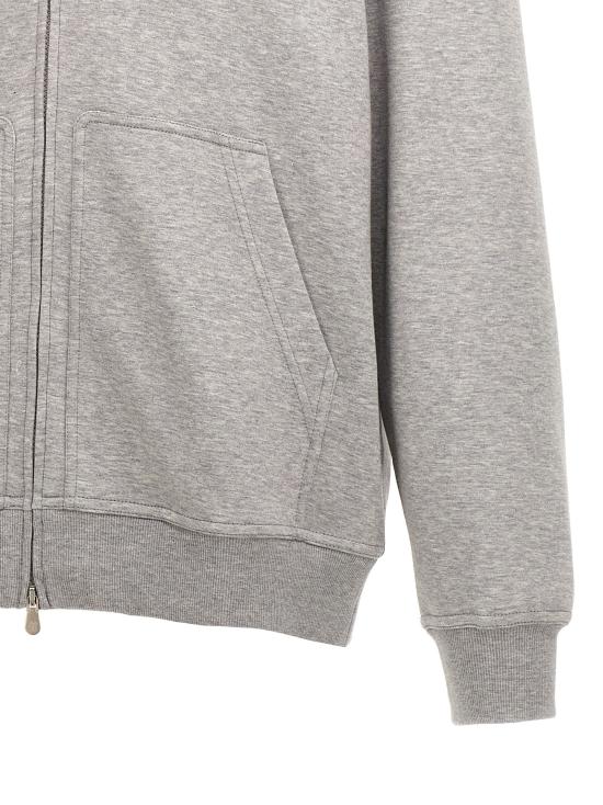 26SS 브루넬로 쿠치넬리 후드 티셔츠 BR290791BM GRAY - BRUNELLO CUCINELLI