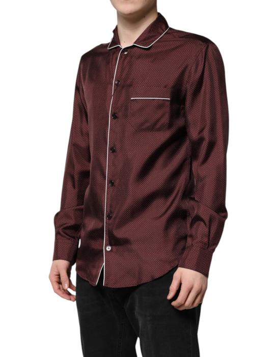  돌체앤가바나 셔츠 TSH90451 BURGUNDY