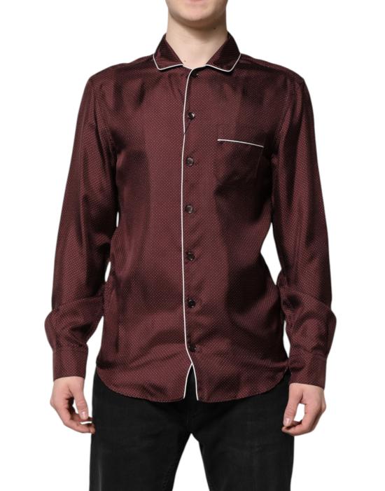  돌체앤가바나 셔츠 TSH90451 BURGUNDY - DOLCE & GABBANA
