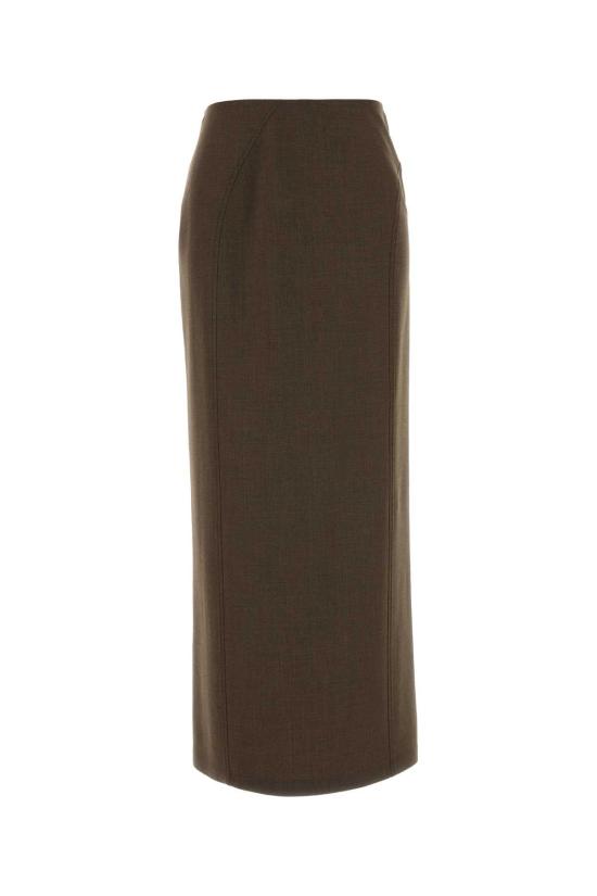 26FW 질샌더 스커트 J02MA0417J40325 601 BROWN