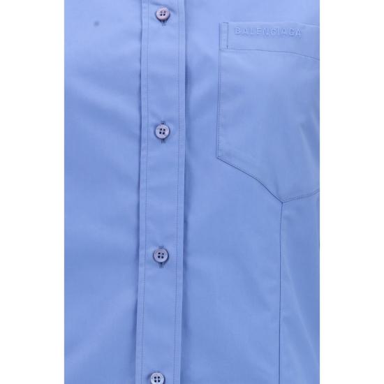 26SS 발렌시아가 셔츠 BA872318TUM204200BB BLUE - BALENCIAGA