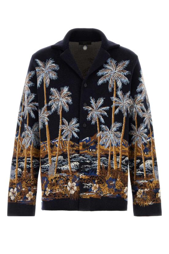 26FW 알라누이 셔츠 LMHY004E26KNI0024684 MIDNBLU NAVY