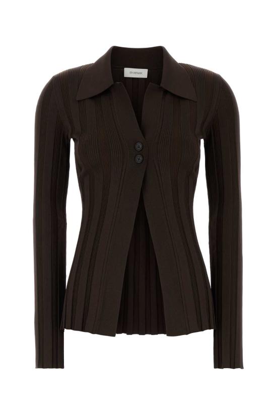 25FW 스포트막스 니트웨어 2522346013600 002 BROWN