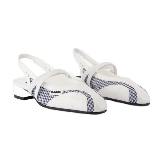  카렐 페리스 플랫 슈즈 CONFIG CRLS23004 WHITE - CAREL PARIS