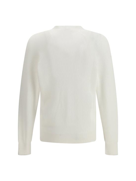 26SS 브루넬로 쿠치넬리 잉글리시 립 가디건 M29400116 CO312 WHITE - BRUNELLO CUCINELLI