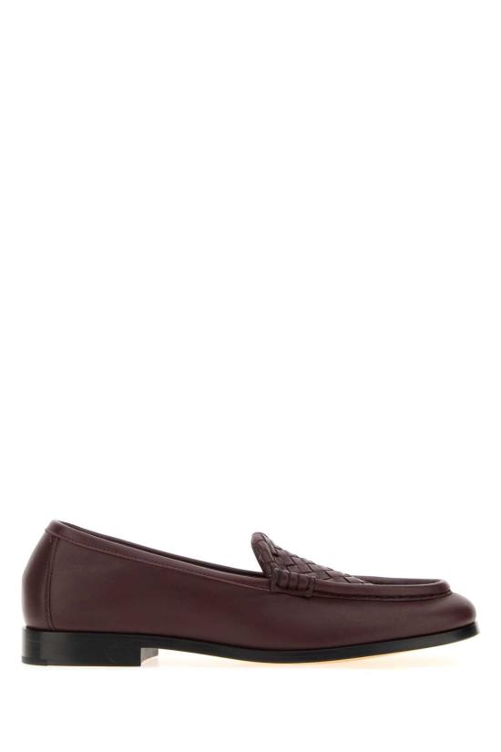 26FW 보테가베네타 플랫 슈즈 876126VBSDO 6176 BURGUNDY