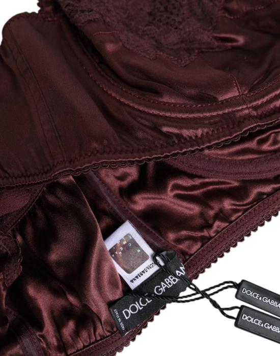  돌체앤가바나 바디수트 티셔츠 BIK1314 BURGUNDY - DOLCE & GABBANA