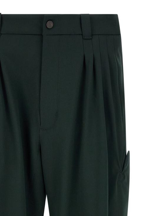 26SS 키코 코스타디노브 팬츠 KI334890BM GREEN - KIKO KOSTADINOV