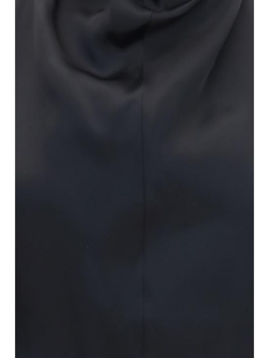 26FW 케이트 로네 플롱제 레더 홀터넥 탑 24874120 200 BLACK - KHAITE