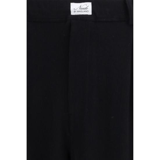 26SS 마리아노 치노 팬츠 MAMGSS26PA018766069BB BLACK - MAGLIANO