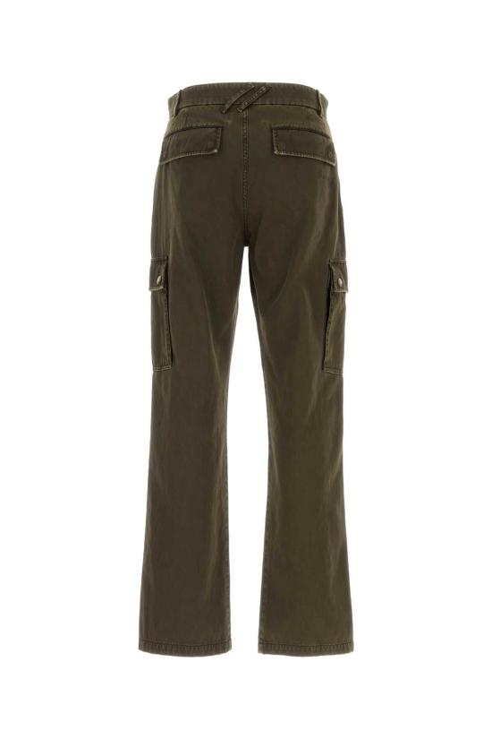  버버리 워싱 코튼 카고 팬츠 8105255 C1764 GREEN - BURBERRY