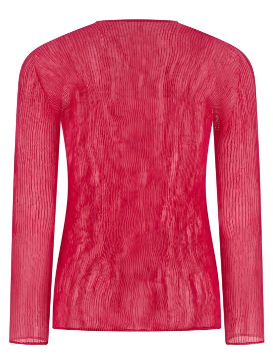 26SS 이세이 미야케 블라우스 IS329443BM PINK - ISSEY MIYAKE