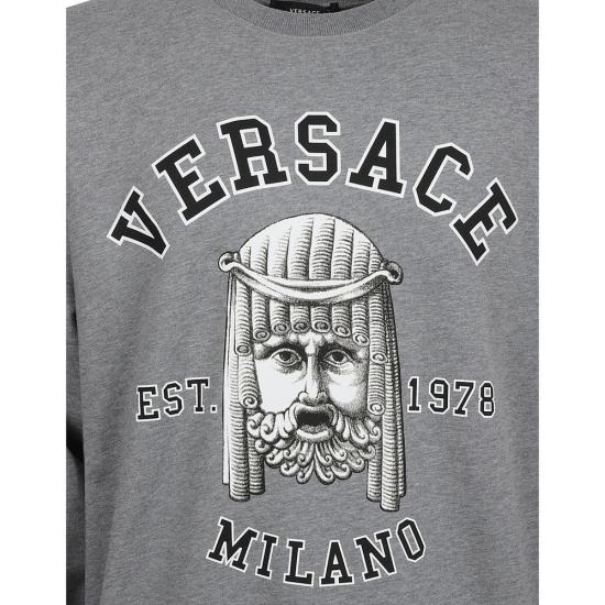  베르사체 긴팔 티셔츠 VE 9019466154196 GRAY - VERSACE