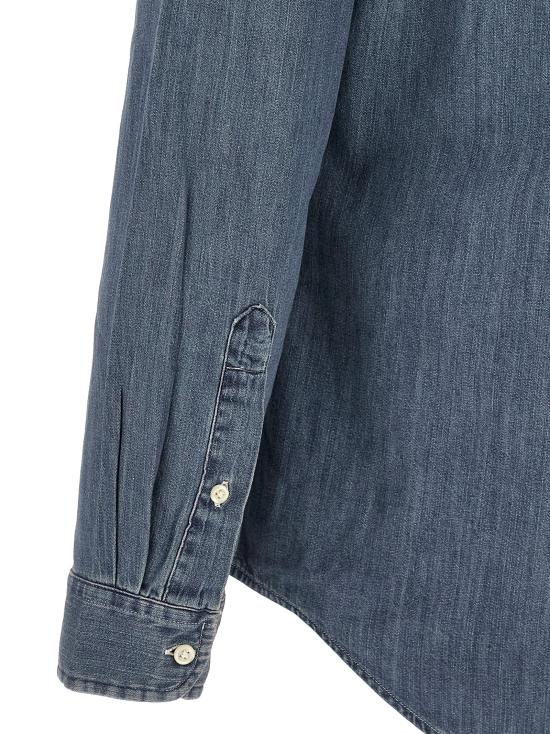 26FW 폴로 랄프로렌 포니로고 자수 데님 셔츠 710792043001 Blue - POLO RALPH LAUREN