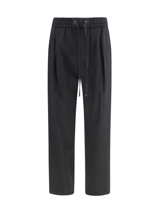 26FW 돌체앤가바나 스트레이트 팬츠 GP26FZFUBG4 N0000 BLACK