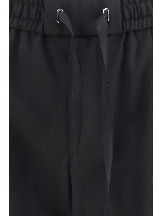 26FW 돌체앤가바나 스트레이트 팬츠 GP26FZFUBG4 N0000 BLACK - DOLCE & GABBANA