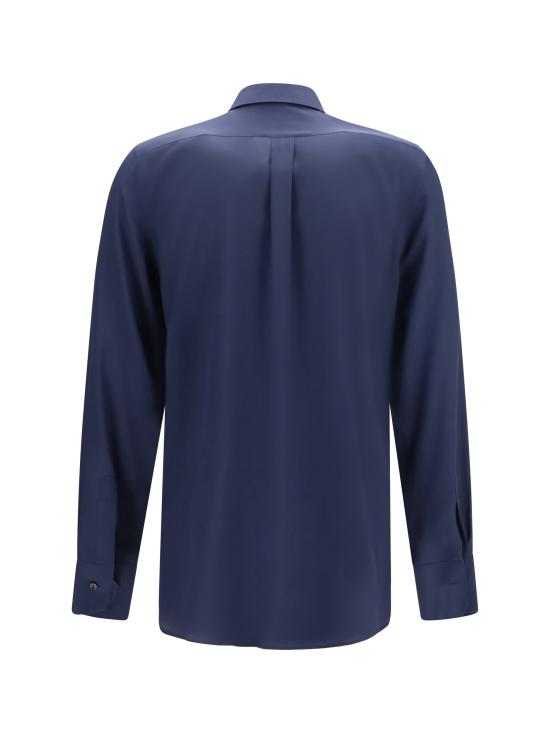26FW 돌체앤가바나 긴팔 셔츠 G5NP9TGK522 B3681 BLUE - DOLCE & GABBANA