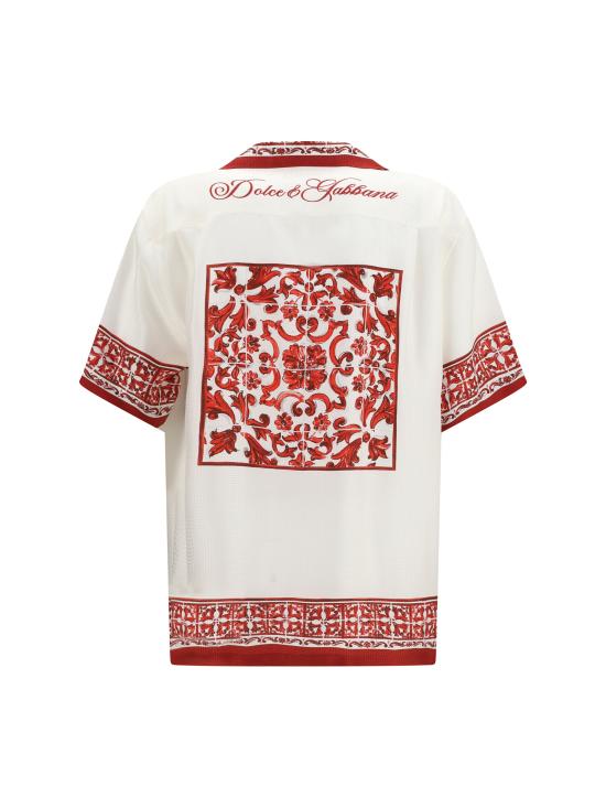 26FW 돌체앤가바나 긴팔 셔츠 G5JH9THI135 IP5DQ WHITE - DOLCE & GABBANA