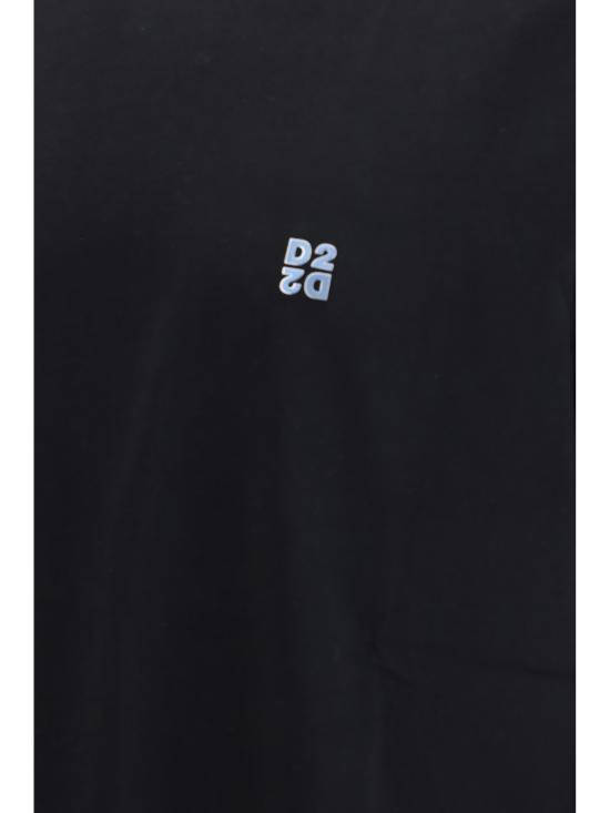 26FW 디스퀘어드2 반팔 티셔츠 S74GD1594D20136 900 BLACK - DSQUARED2