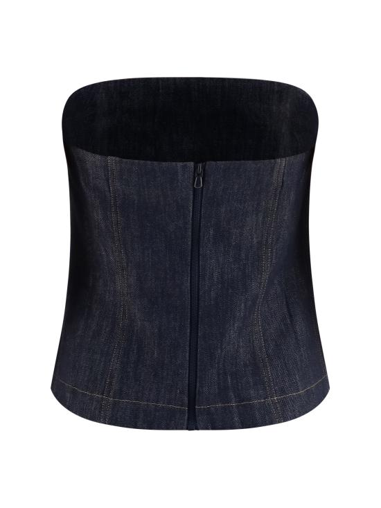 26SS 브루넬로 쿠치넬리 반팔 티셔츠 MB125EO909 C001 BLUE - BRUNELLO CUCINELLI