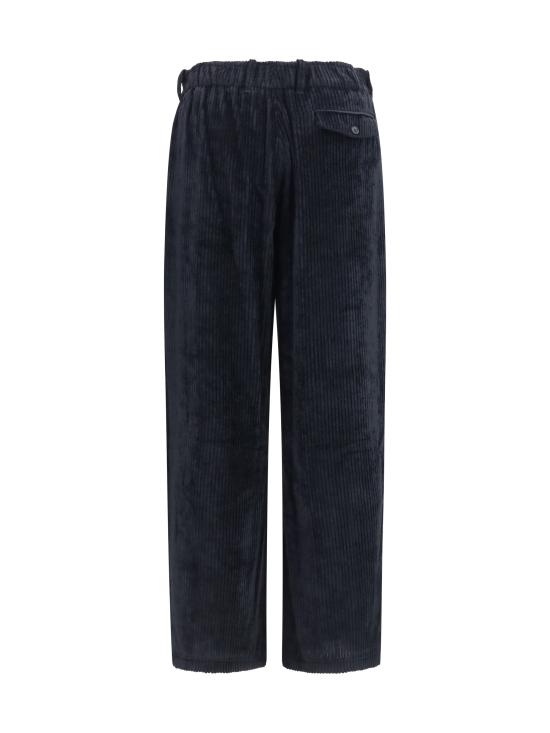 26FW 조르지오 아르마니 스트레이트 팬츠 GM004538TE23799 U8139 BLACK - GIORGIO ARMANI