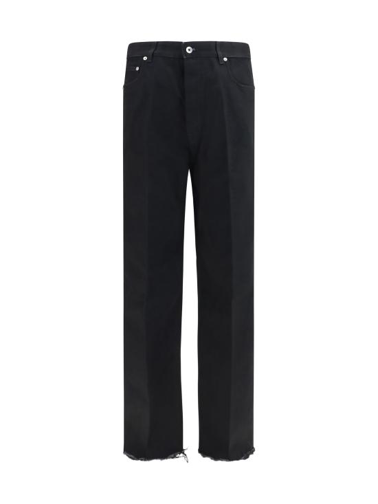 26FW 릭 오웬스 데님 팬츠 RR02F4333 09 BLACK
