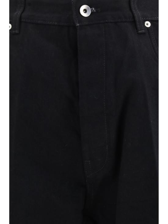 26FW 릭 오웬스 데님 팬츠 RR02F4333 09 BLACK - RICK OWENS