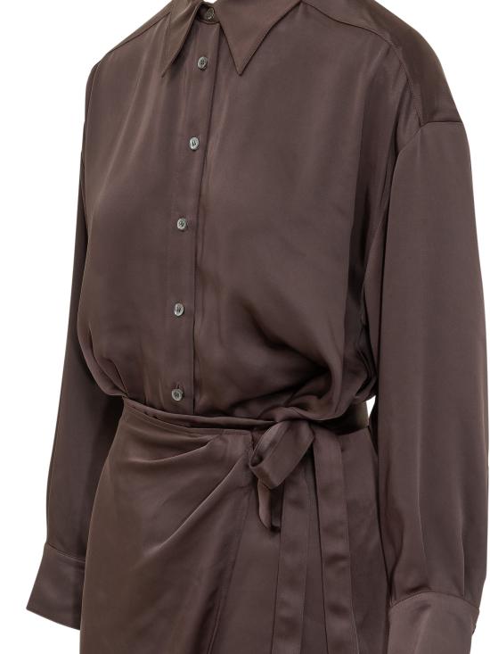 26FW 핑코 원피스 107369A3HL L72 MARRONE TESTA MORO - PINKO