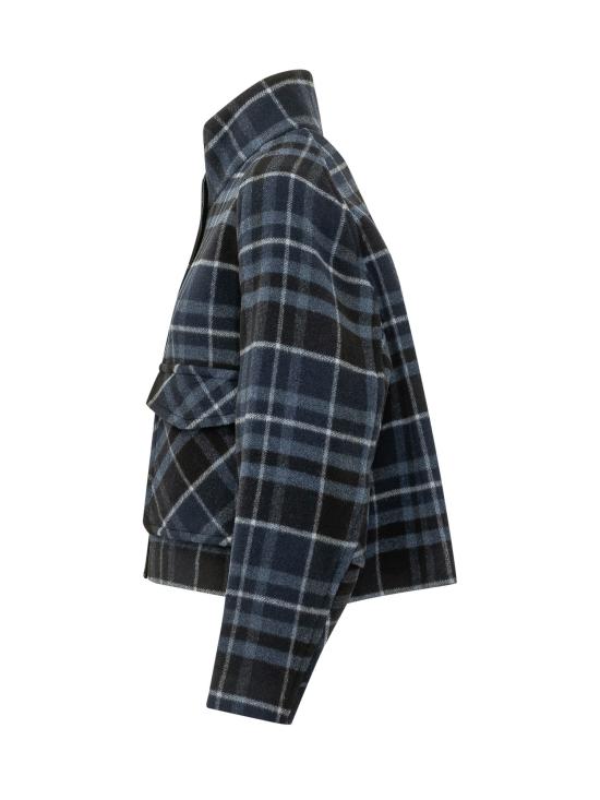 26FW 핑코 트렌치 코트 107572A3FW ZE9 MULT NERO BLU - PINKO