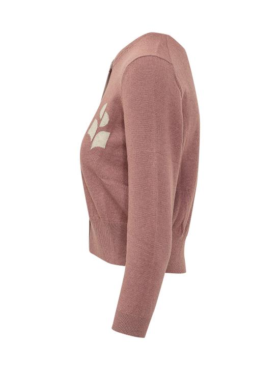 26FW 이자벨마랑에뚜왈 가디건 26PCA0163FAD1L16E OPLY OLD PINK L GR - ISABEL MARANT ETOILE