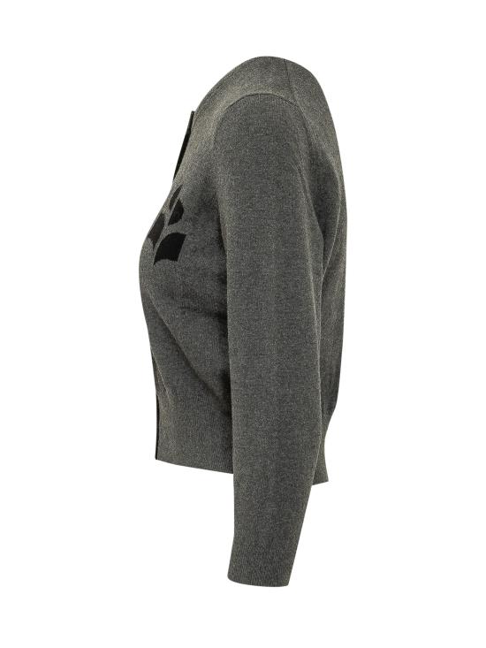 26FW 이자벨마랑에뚜왈 가디건 26PCA0163FAD1L16E ANBK ANTRACITE BLACK - ISABEL MARANT ETOILE