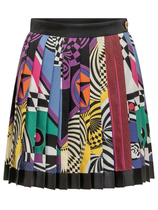 26FW 베르사체 스커트 10008291A19288 5X000 MULTICOLOR