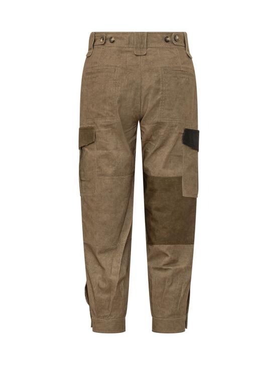 26FW 이자벨마랑에뚜왈 스트레이트 팬츠 26APA0737FAD3G03E 67KI KHAKI - ISABEL MARANT ETOILE
