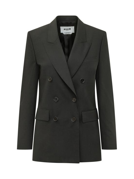26FW 엠에스지엠 수트 자켓 4141MDG13267617 99 BLACK
