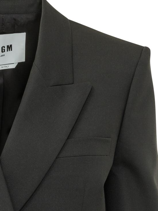 26FW 엠에스지엠 수트 자켓 4141MDG13267617 99 BLACK - MSGM