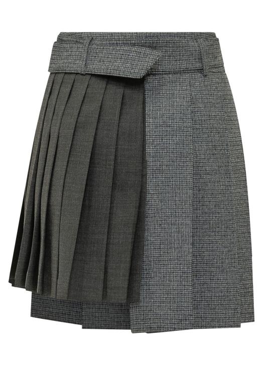 26FW 엠에스지엠 스커트 4141MDD06PY267617 97 ANTHRACITE - MSGM