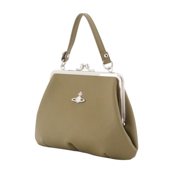26FW 비비안웨스트우드 그래니 프레임 퍼스 4B010007W S0021 N404 KHAKI - VIVIENNE WESTWOOD