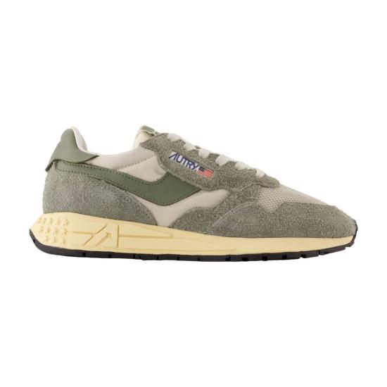 26FW 오트리 릴윈드 로우 나일론 스웨이드 스니커즈 WWLM UT28 GREEN