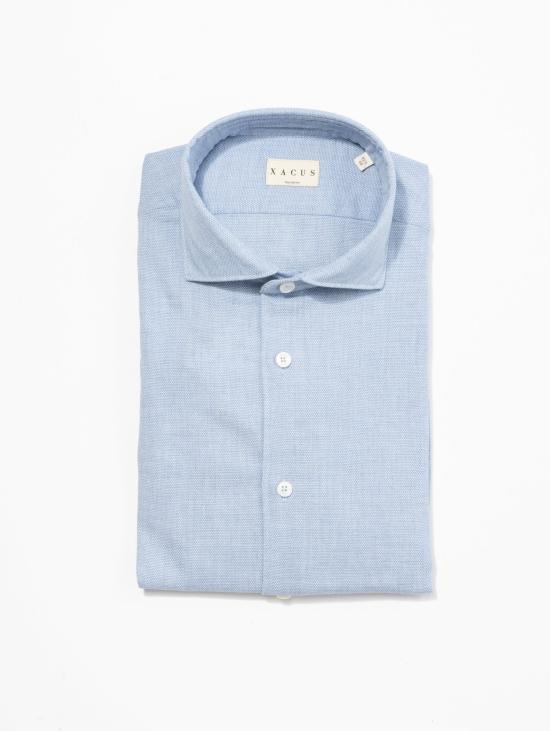 26FW 싸쿠스 셔츠 Supercotone Armaturato Celeste 소재의 Camicia
