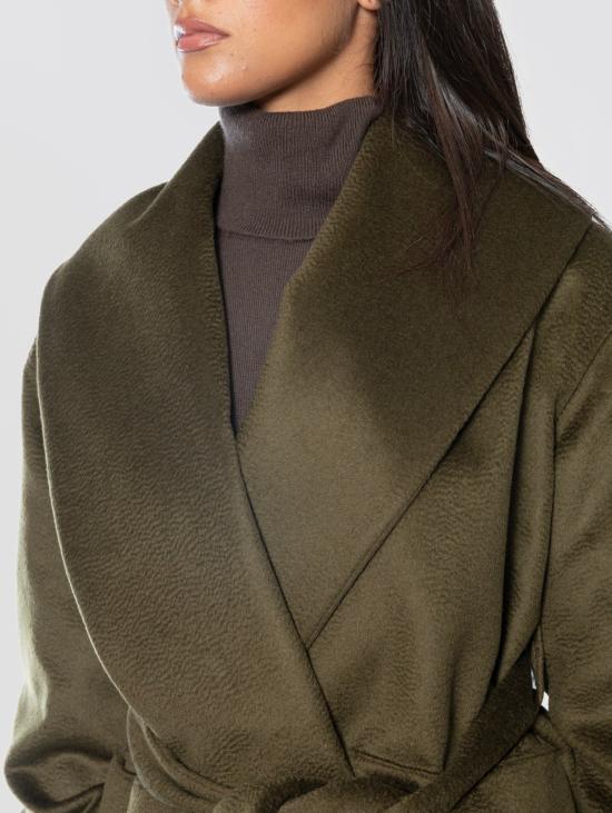26FW 브레라스 밀라노 코트 라나 베르데의 Giaccone Corto con Collo Sciallato - BRERAS MILANO